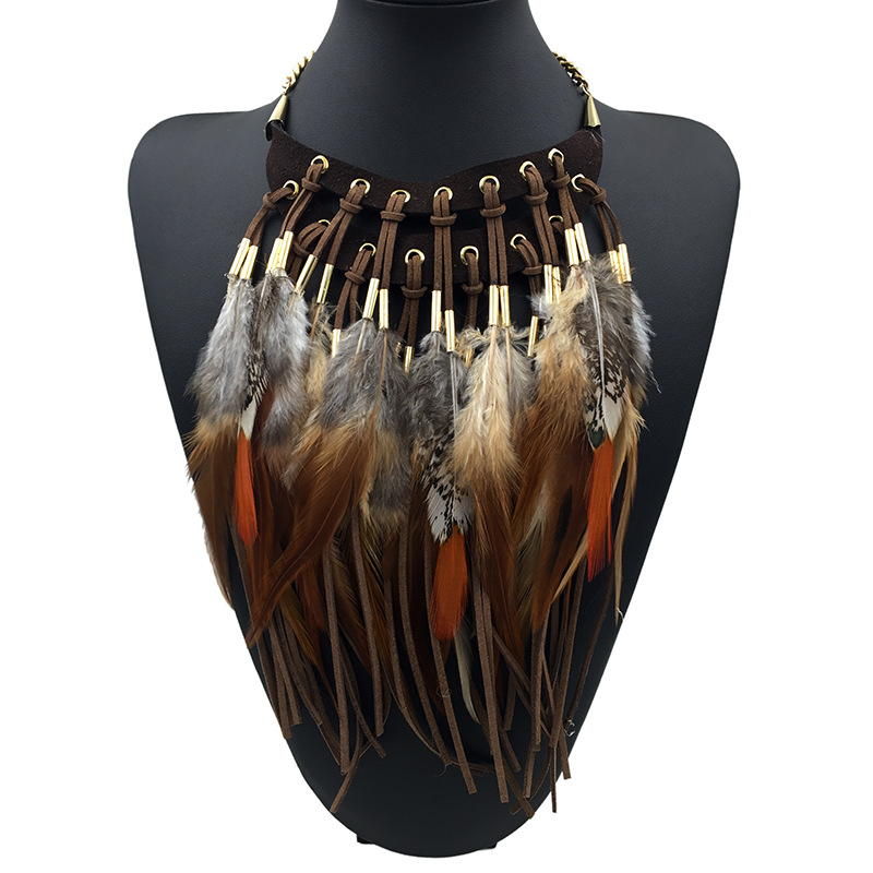 Latest Ethnic Fashion For Women - Multi-ethnic Elegant Fashion Statement Necklace 2023