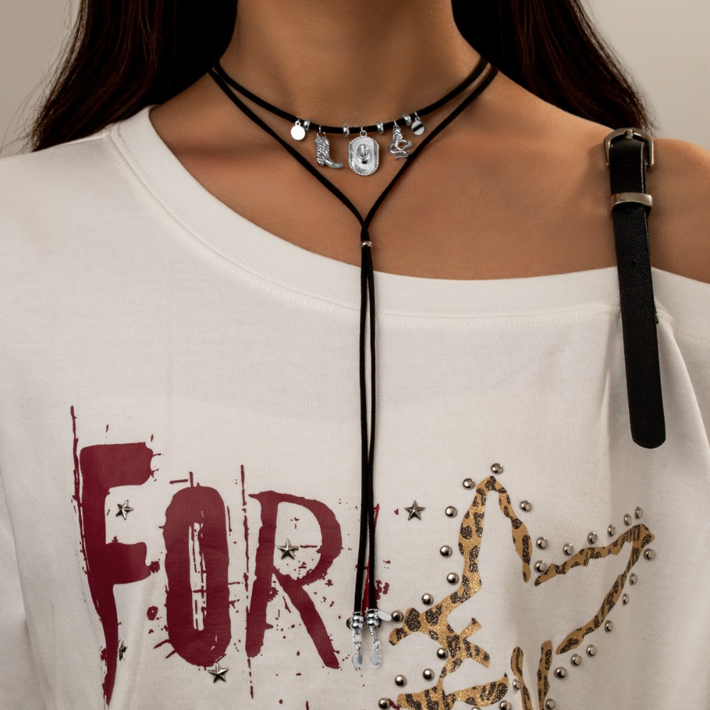 Ethnic Fashion Show Music - Retro Bohemian Multi‑layer Leather Cord Cowboy