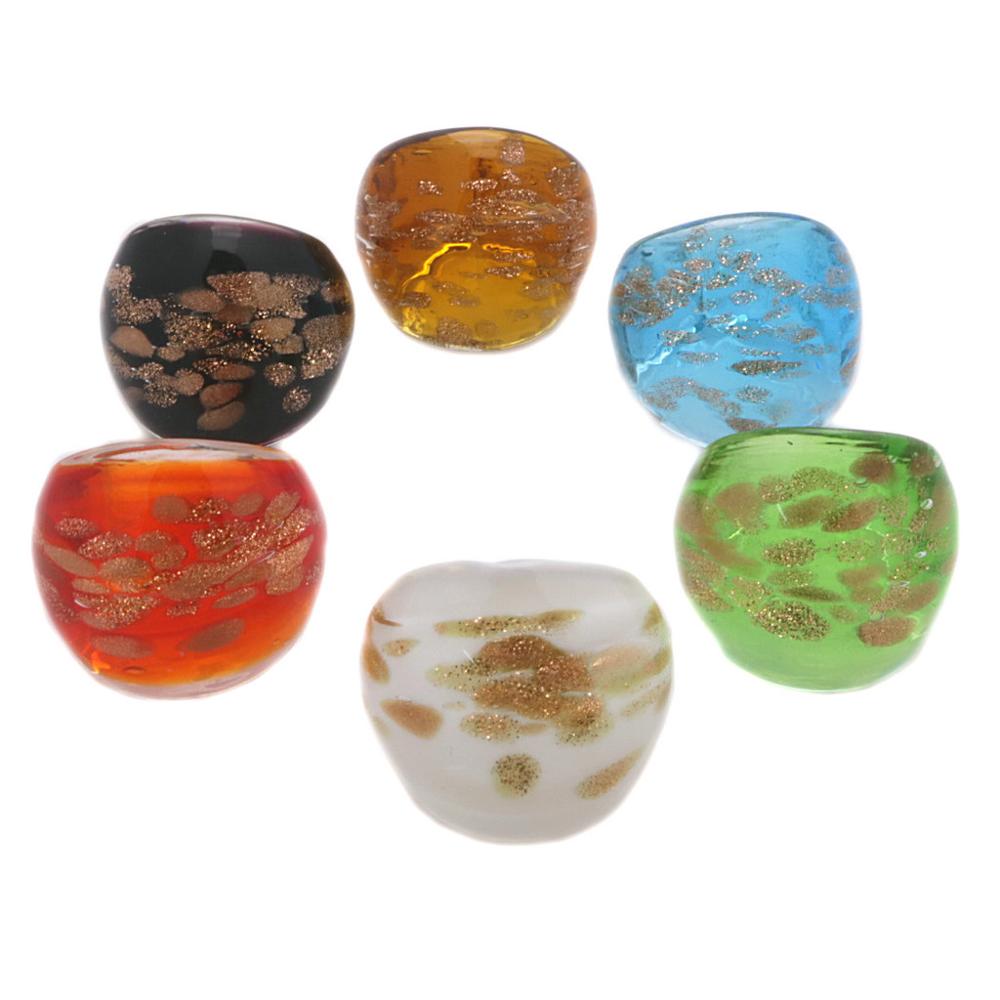 Ethnic Fashion Way - Sands Mur Speckle Way Glass Ring