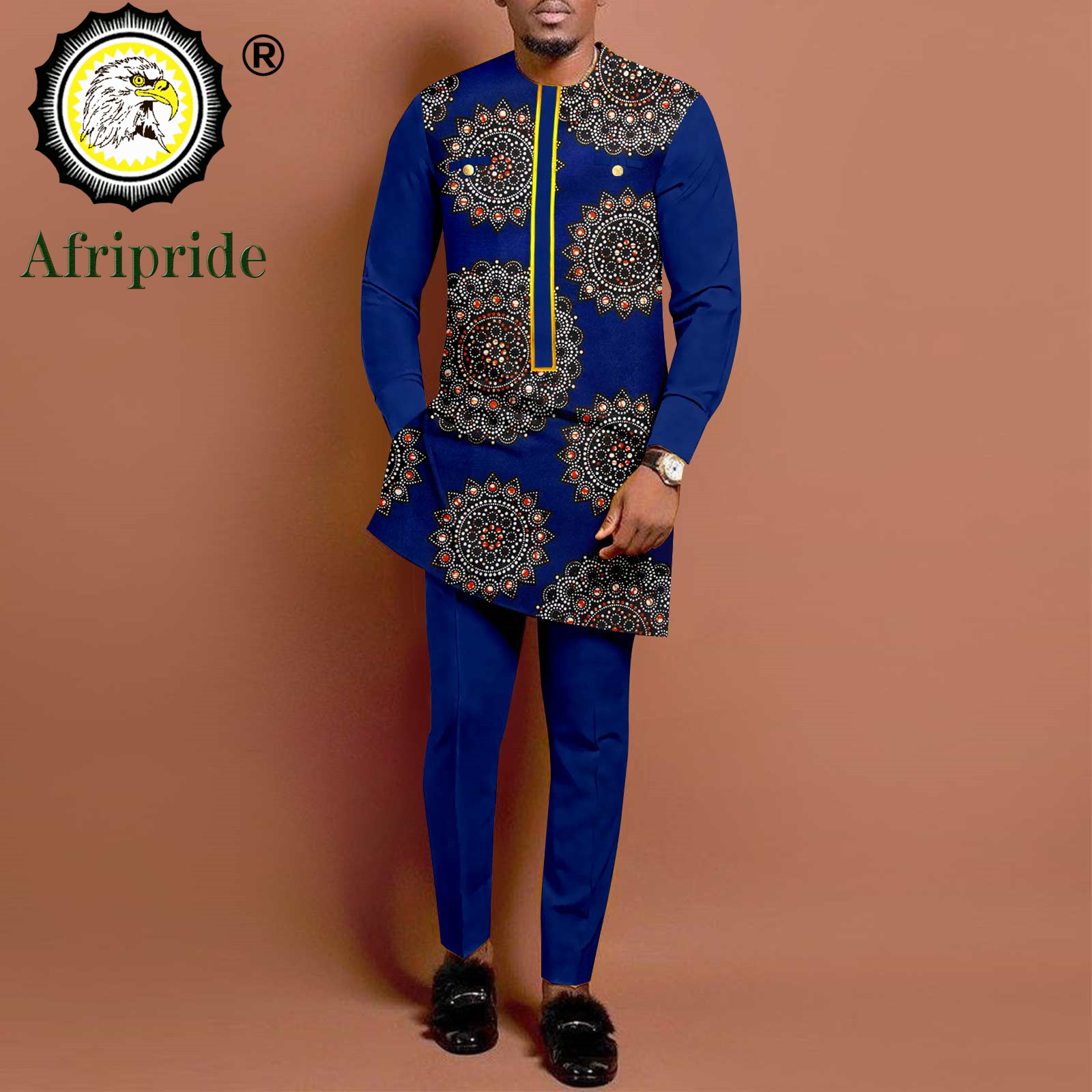 Dashiki Shirt Men - African Suits for Men Long Sleeve