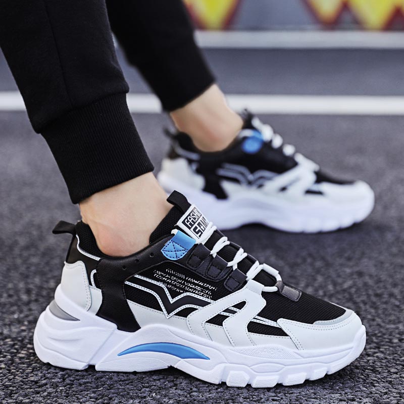 Ethnic Fashion Show Music - Big Size Chunky Height Man Sneakers