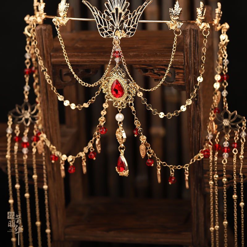 Ethnic Fashion Accessories - Rhinestone Forehead Jewelry WomenVintage Accessories Alloy