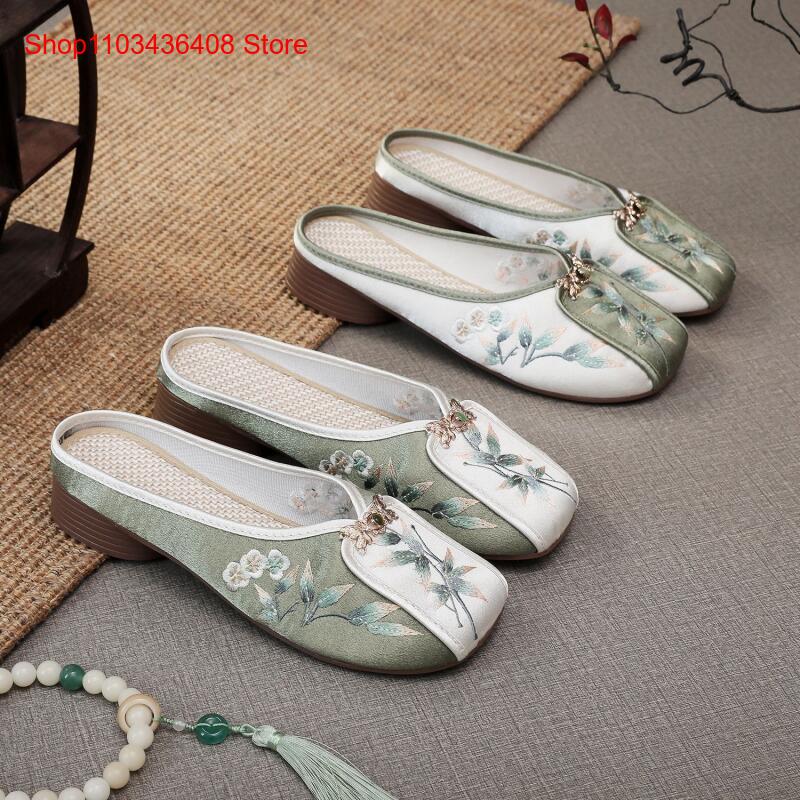 New Embroidered Slippers for H - Ethnic Fashion In 评论和价格