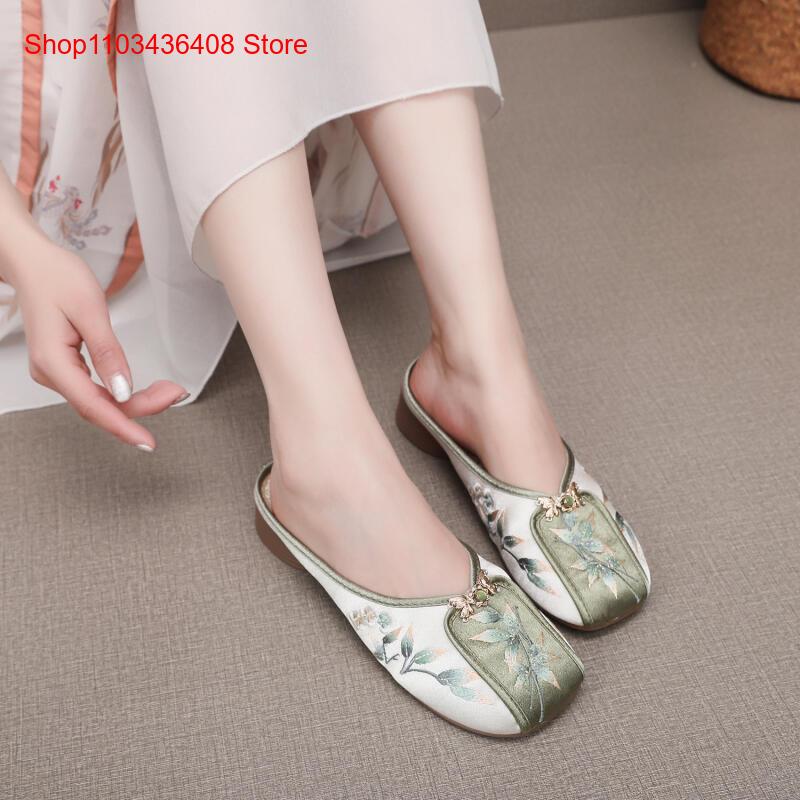 New Embroidered Slippers for H - Ethnic Fashion In 评论和价格