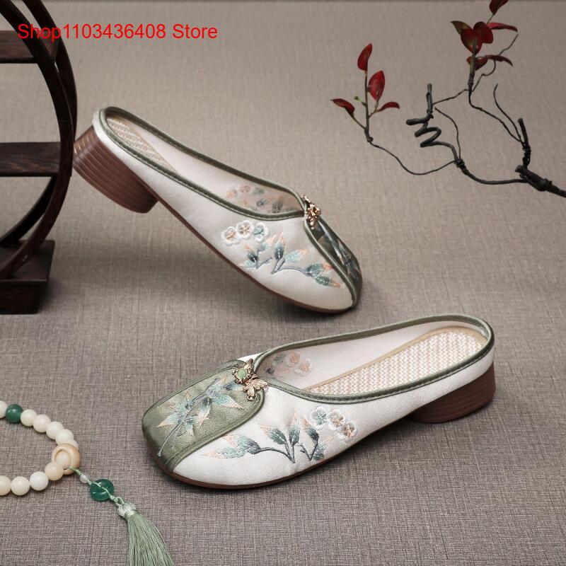 New Embroidered Slippers for H - Ethnic Fashion In 评论和价格