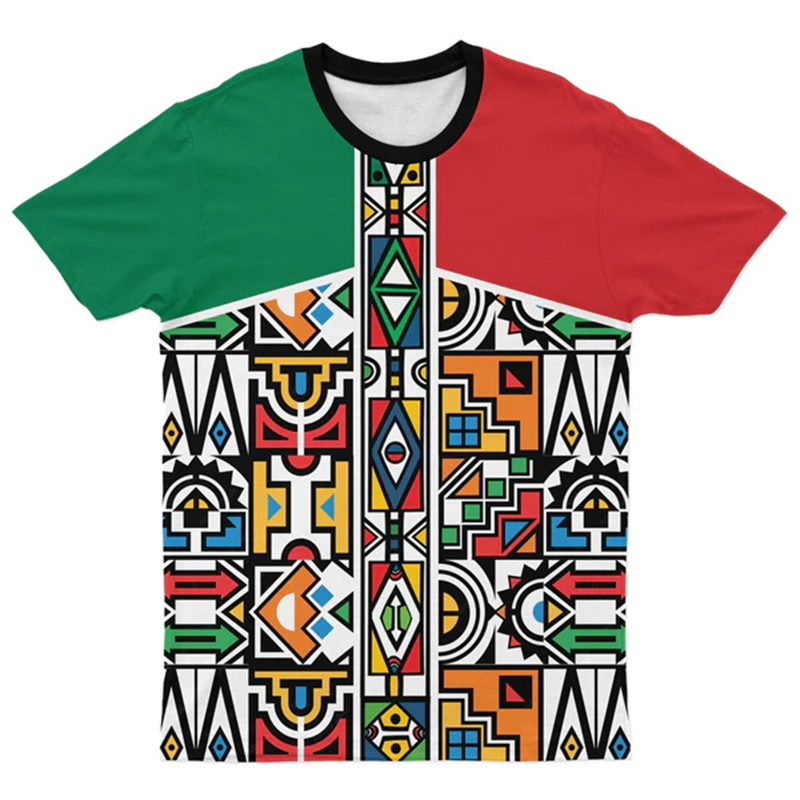 Africa Ethnic T-Shirts African - Dashiki Shirt Men 评论和价格