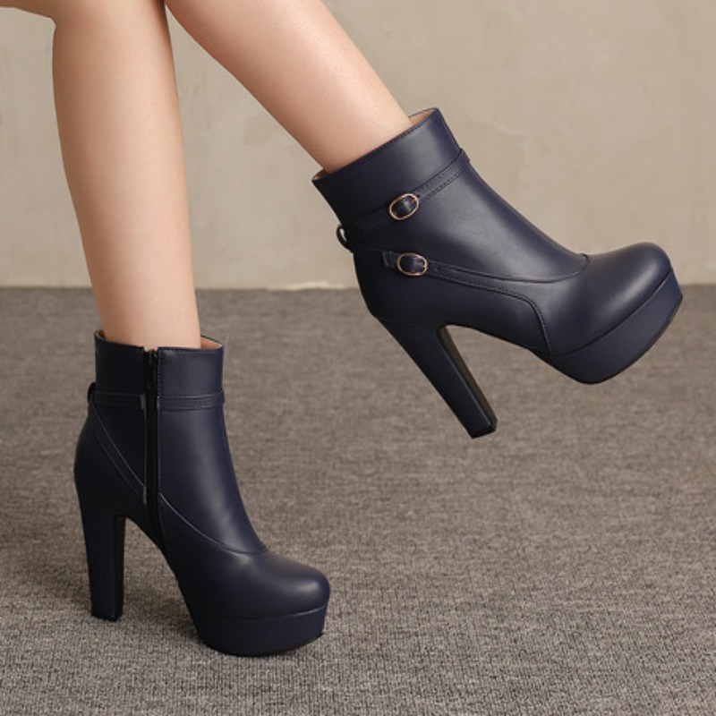 Fashion Platform Boots Women S - Ethnic Fashion In 评论和价格