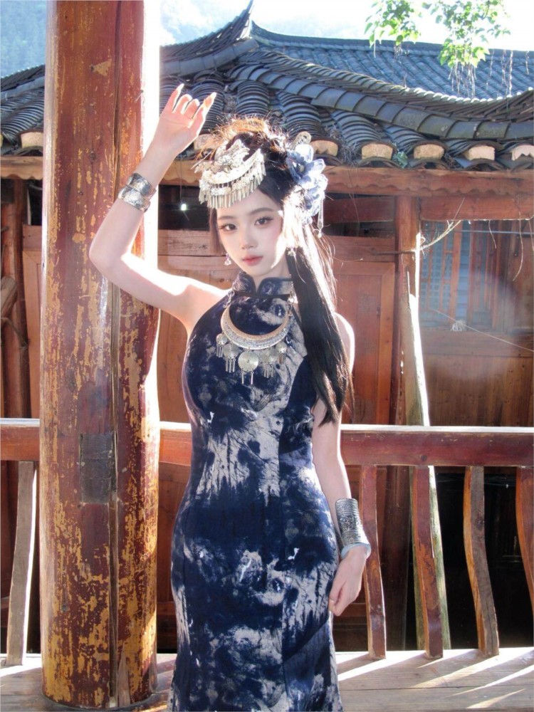 New batik dress cool women's w - Ethnic Dress Fashion Show 评论和价格