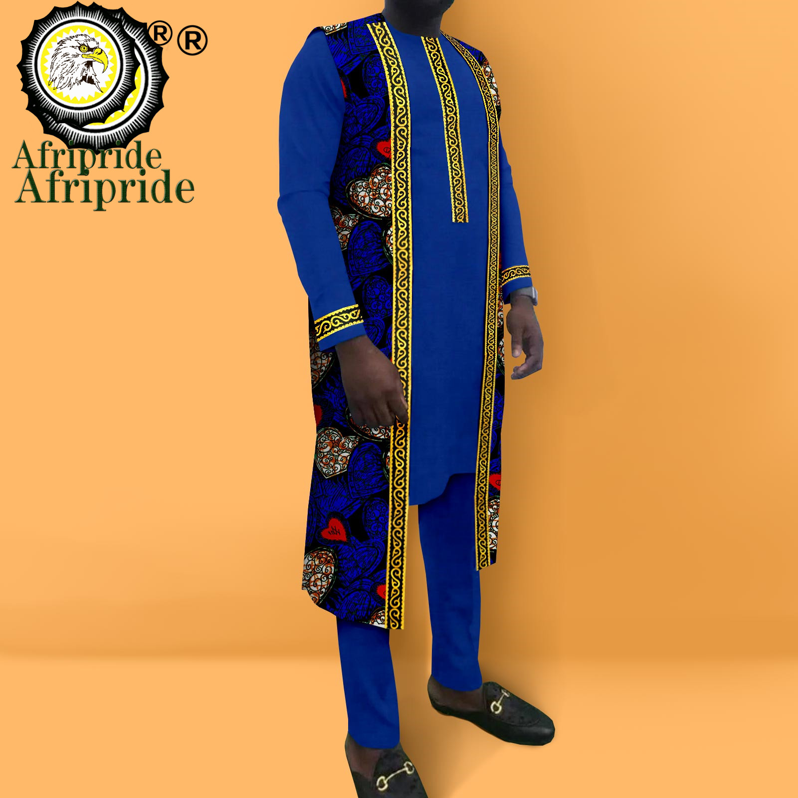 African Clothes for Men Print  - Dashiki Shirt Men 评论和价格