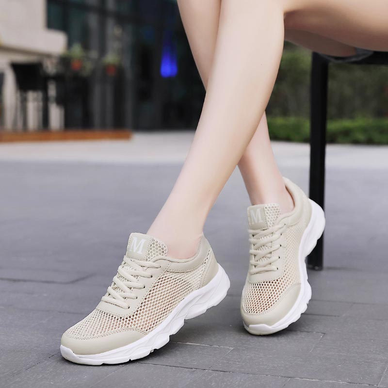 Summer Breathable Sneakers Wom - Ethnic Fashion Show Music 评论和价格