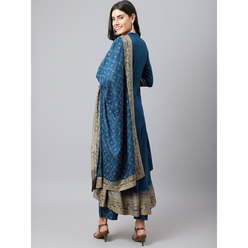 Indian Ethnic Wear Women Kurta - Salwar Kameez Set 评论和价格