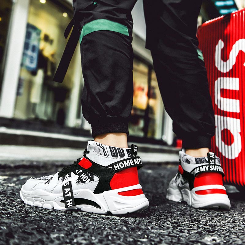 Large Size High Top Chunky Man - Ethnic Fashion Show Music 评论和价格