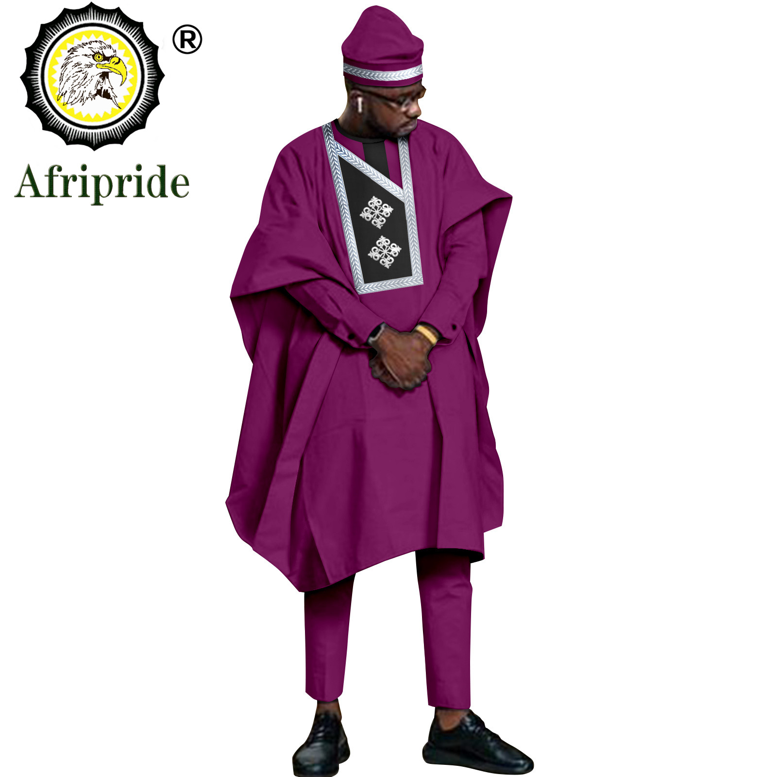 Men`s Suits Agbada Robe Dashik - Dashiki Shirt Men 评论和价格
