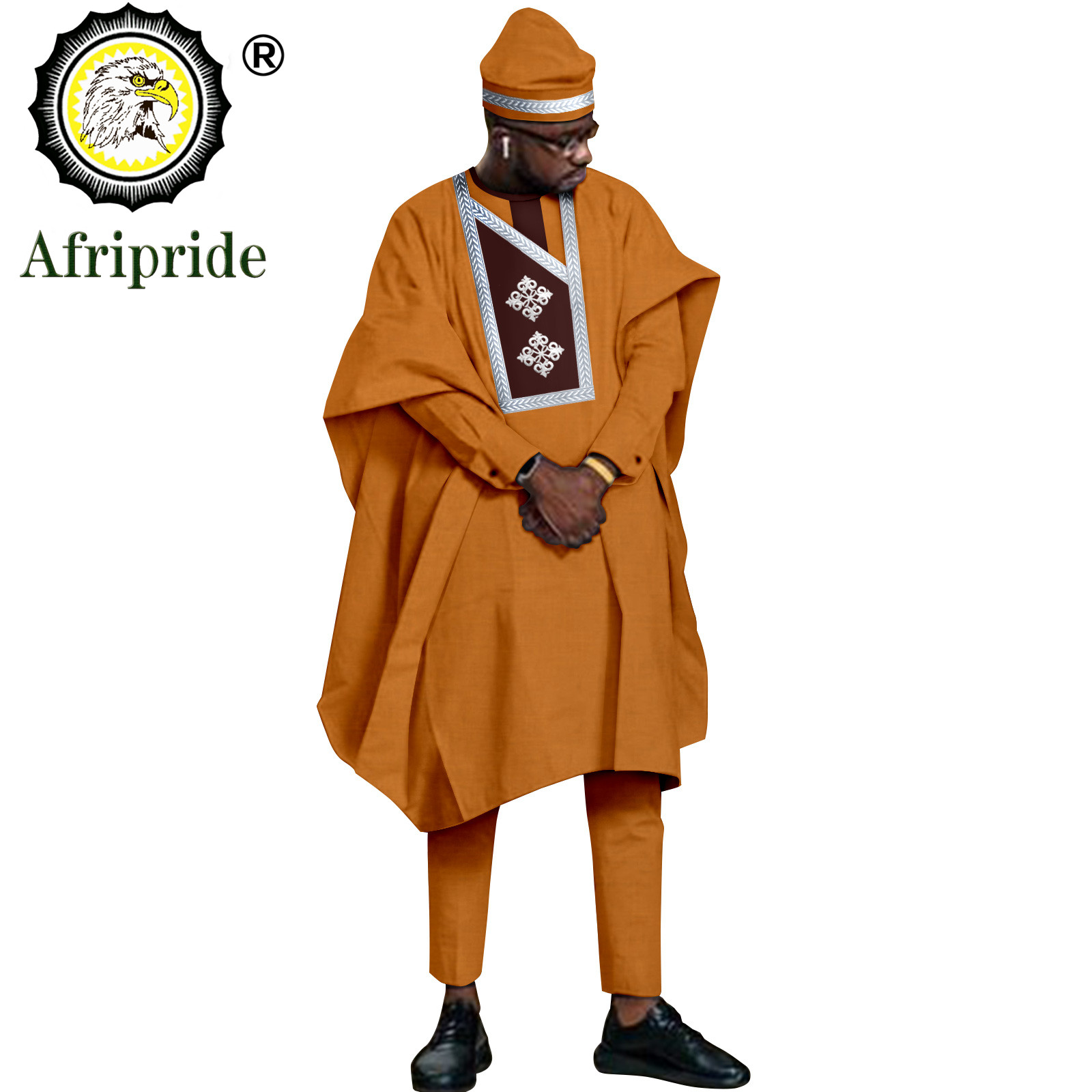 Men`s Suits Agbada Robe Dashik - Dashiki Shirt Men 评论和价格