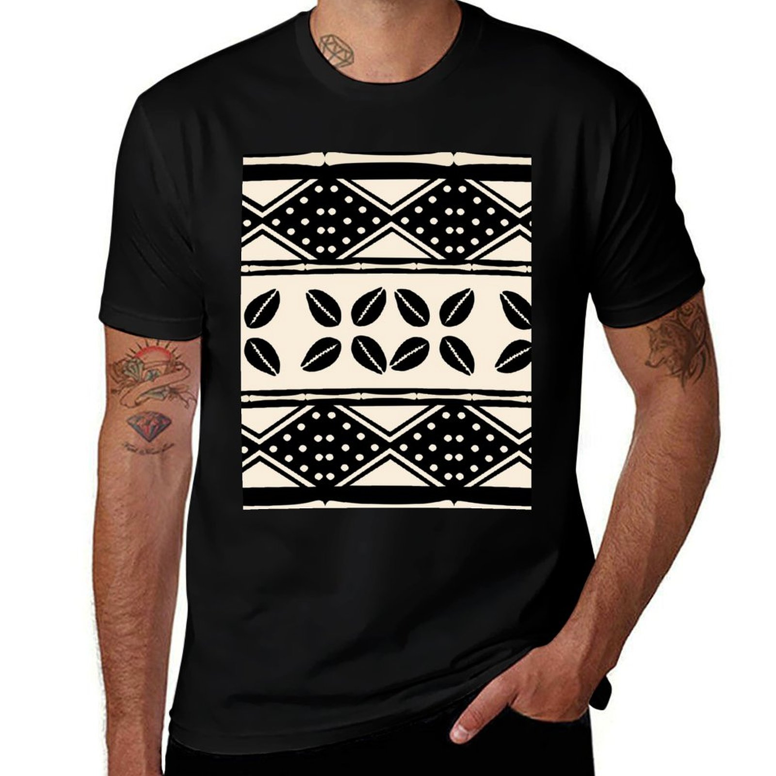African abstract mud cloth pat - Mudcloth Print Top 评论和价格