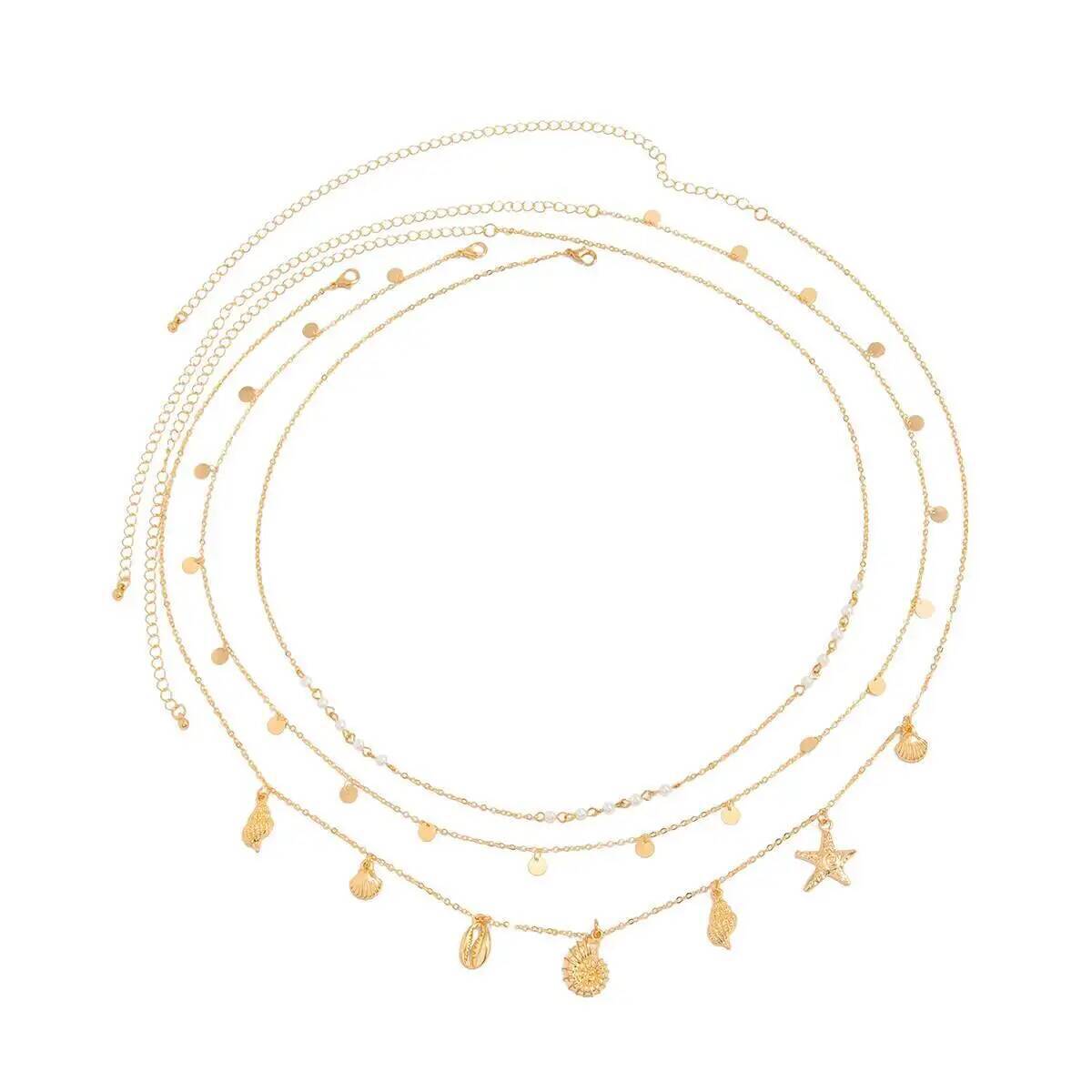 IngeSight.Z 3Pcs/Set Boho Star - Ethnic Fashion Accessories 评论和价格