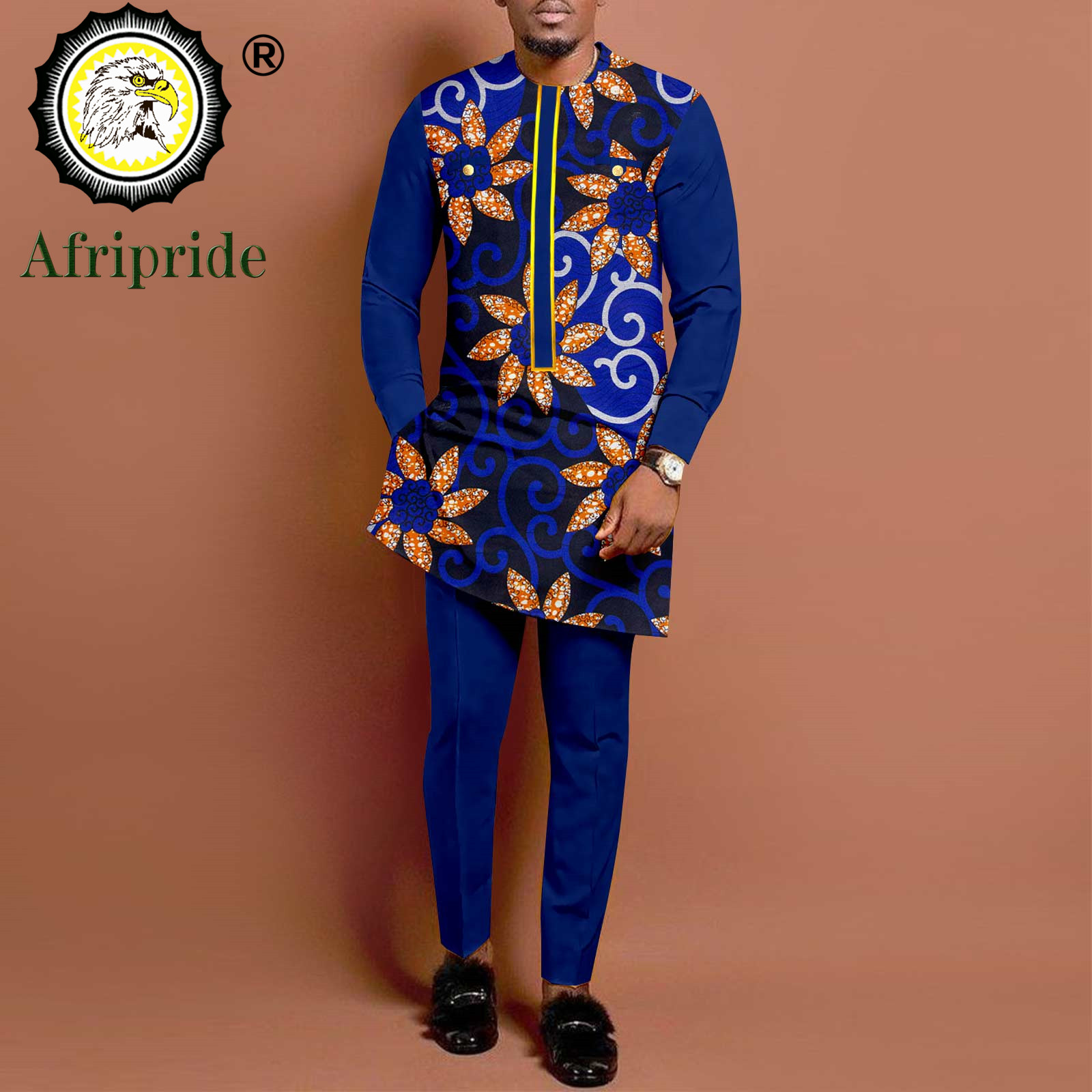 African Suits for Men Long Sle - Dashiki Shirt Men 评论和价格