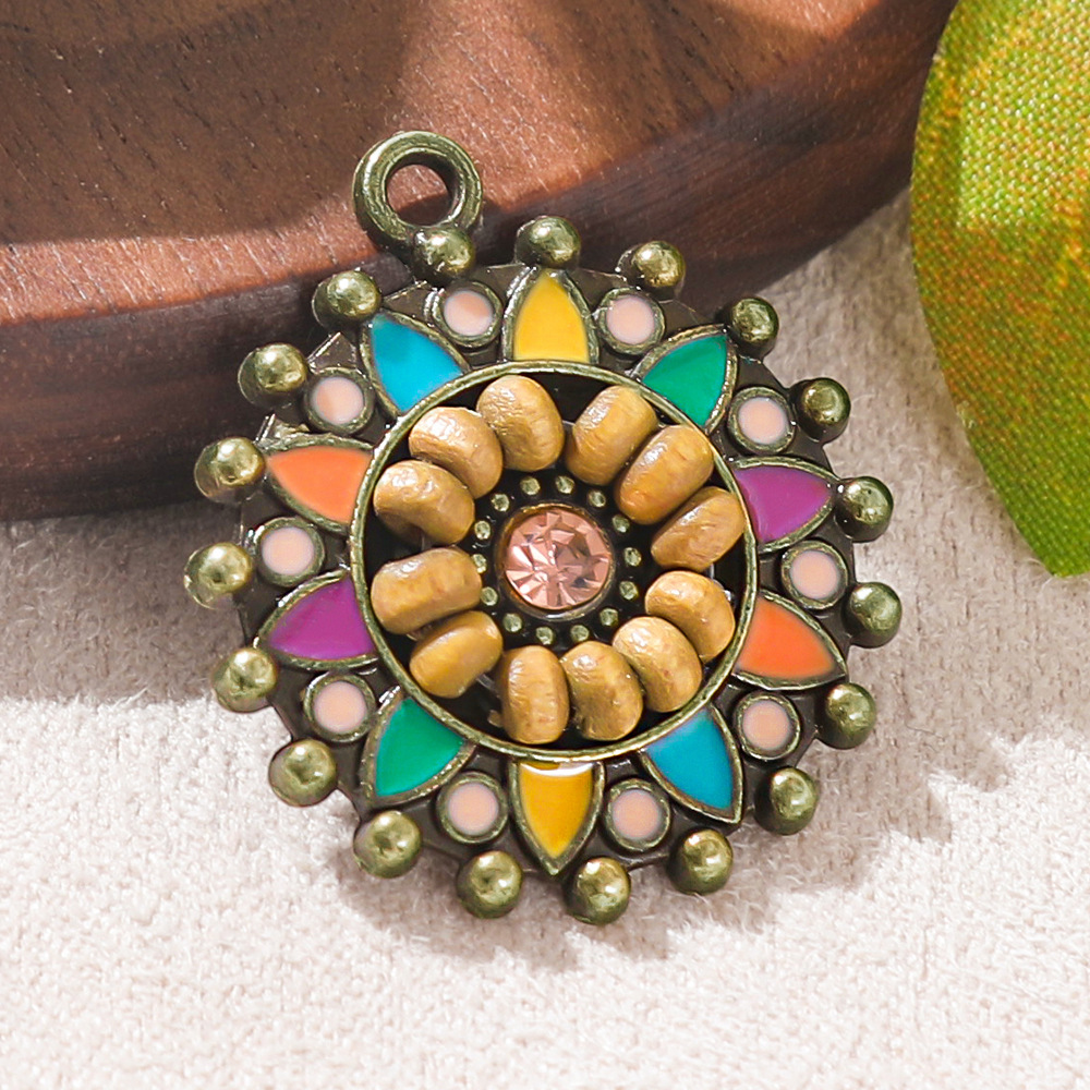 Vintage Bohemia Ethnic Enameli - Ethnic Fashion Accessories 评论和价格