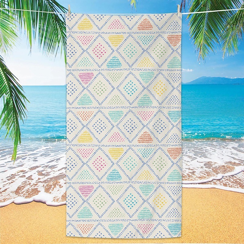 Vintage Ethnic Ikat Geometric  - Ikat Woven Fabric 评论和价格