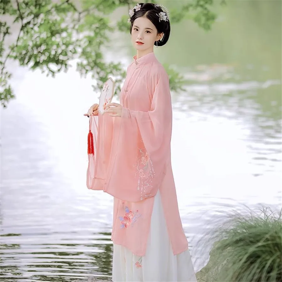 yesChinese Traditional Pink Or - Ethnic Dress Fashion Show 评论和价格