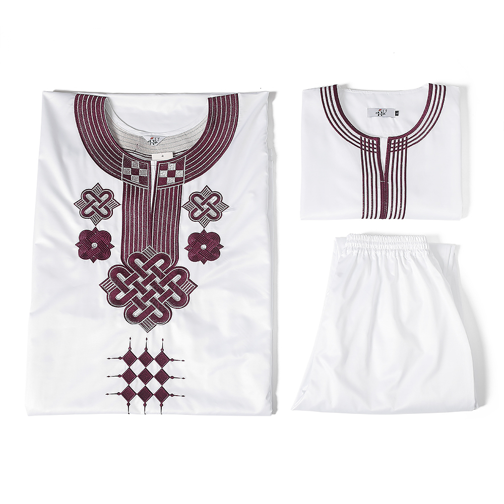 H&D Embroidered Dashiki Agbada - Dashiki Shirt Men 评论和价格