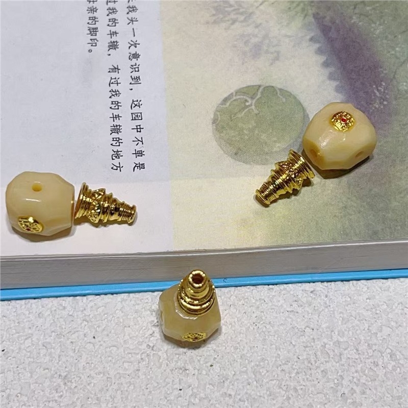 bone three-way inlay accessory - Ethnic Fashion Way 评论和价格