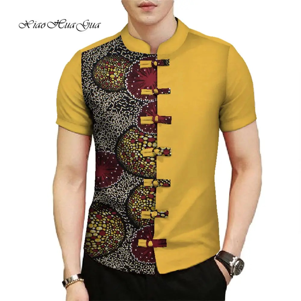 African Clothes for Men Causal - Dashiki Shirt Men 评论和价格