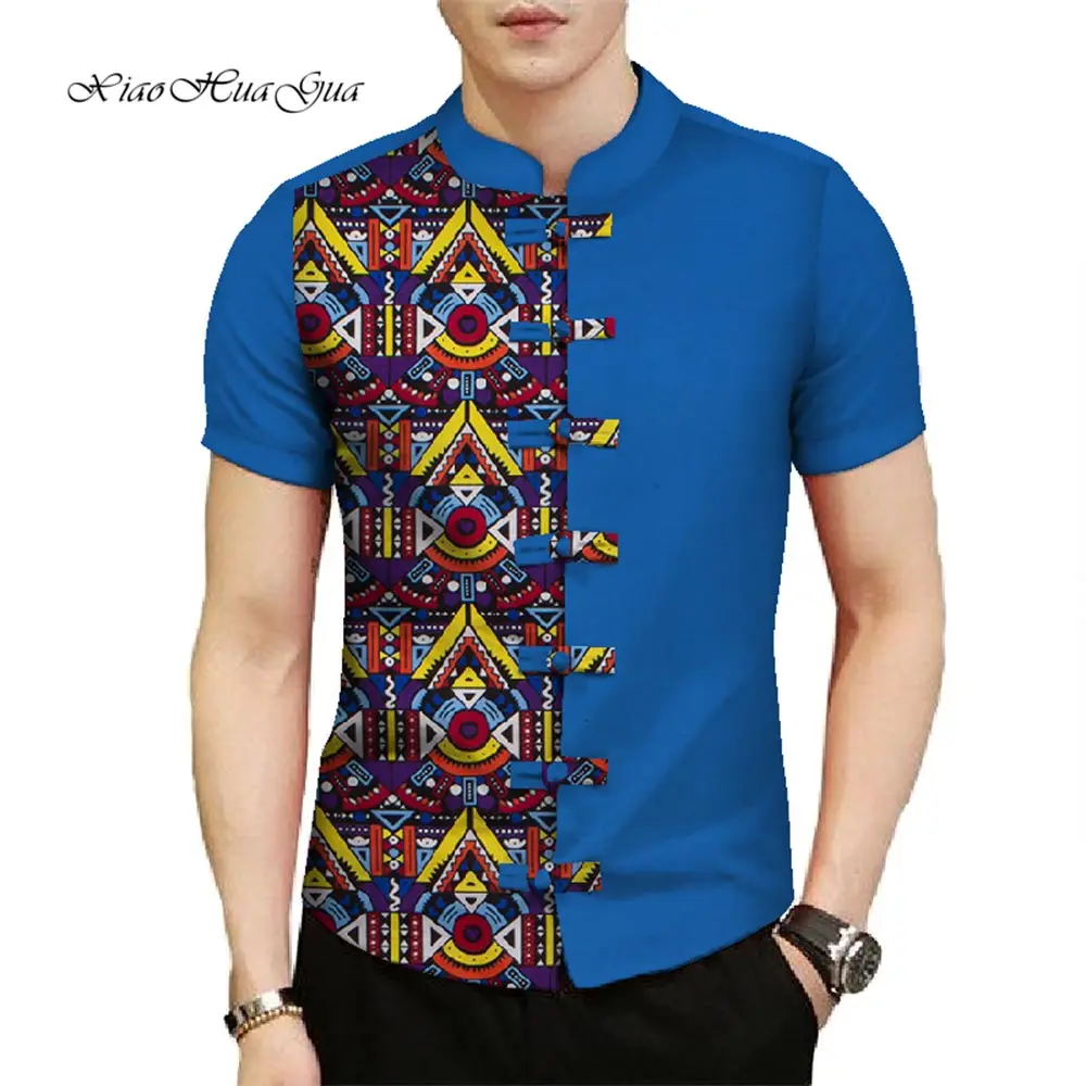 African Clothes for Men Causal - Dashiki Shirt Men 评论和价格