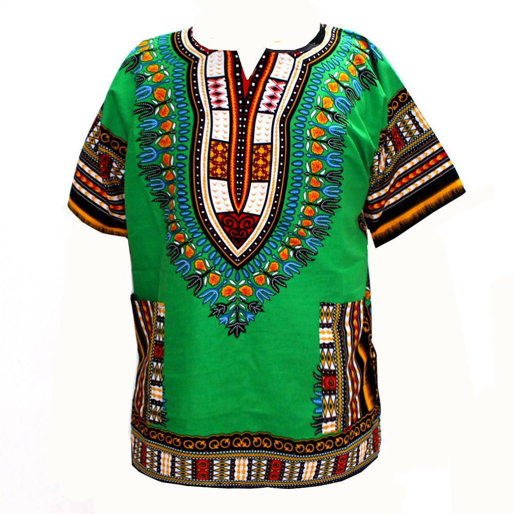 (fast shipping) 2016 Newest Fa - Dashiki Shirt Men 评论和价格