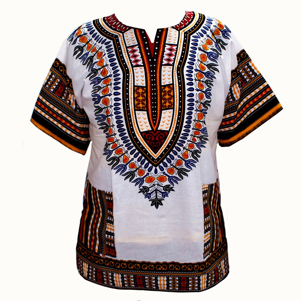 (fast shipping) 2016 Newest Fa - Dashiki Shirt Men 评论和价格