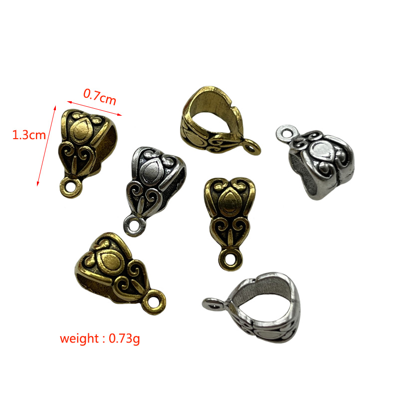 25pcs 7*13mm 2 Colours Retro S - Ethnic Fashion Way 评论和价格