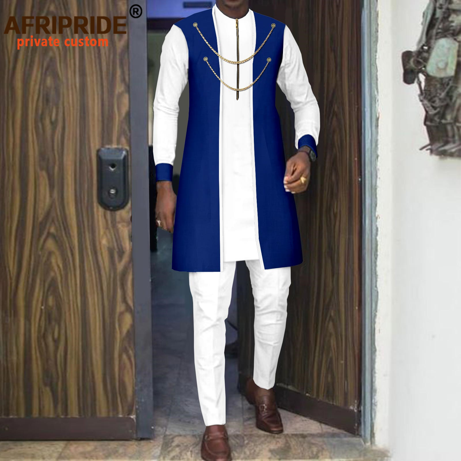 Bazin Riche African Clothing f - Dashiki Shirt Men 评论和价格