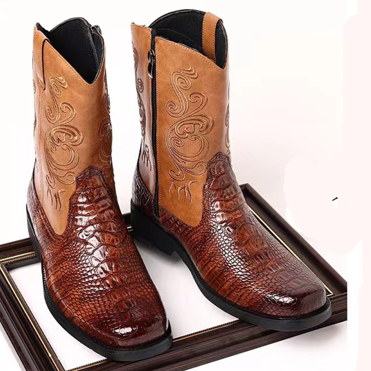 Fashionable Embossed Casual Me - Ethnic Fashion In 评论和价格