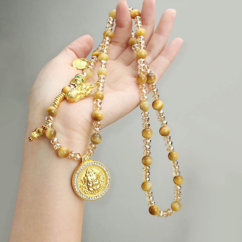 Golden Tiger's Eye Stone Beade - Ethnic Fashion Way 评论和价格