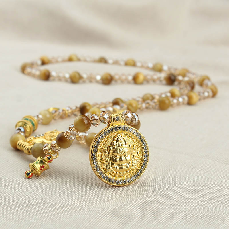Golden Tiger's Eye Stone Beade - Ethnic Fashion Way 评论和价格