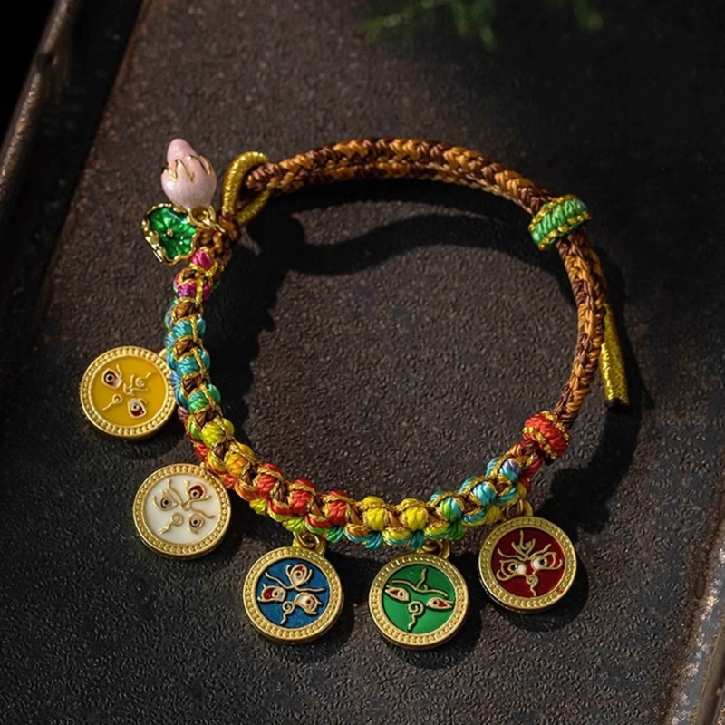 Handmade Tibetan Bracelet Colo - Ethnic Fashion Way 评论和价格