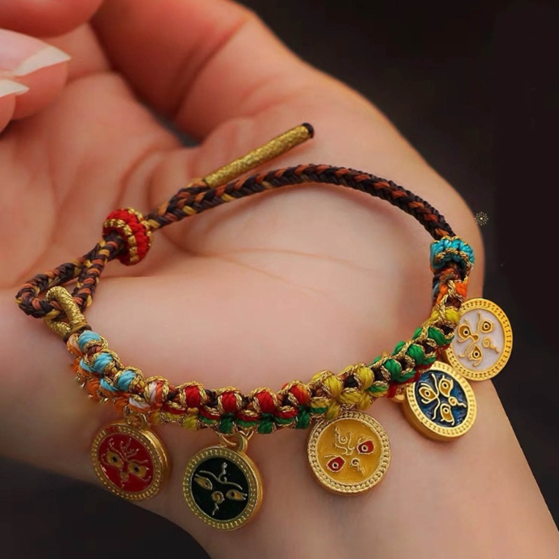 Handmade Tibetan Bracelet Colo - Ethnic Fashion Way 评论和价格