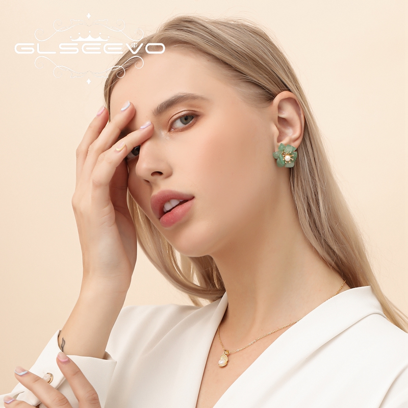 GLSEEVO Natural Pearl 925 Silv - Ethnic Luxe Fashion 评论和价格