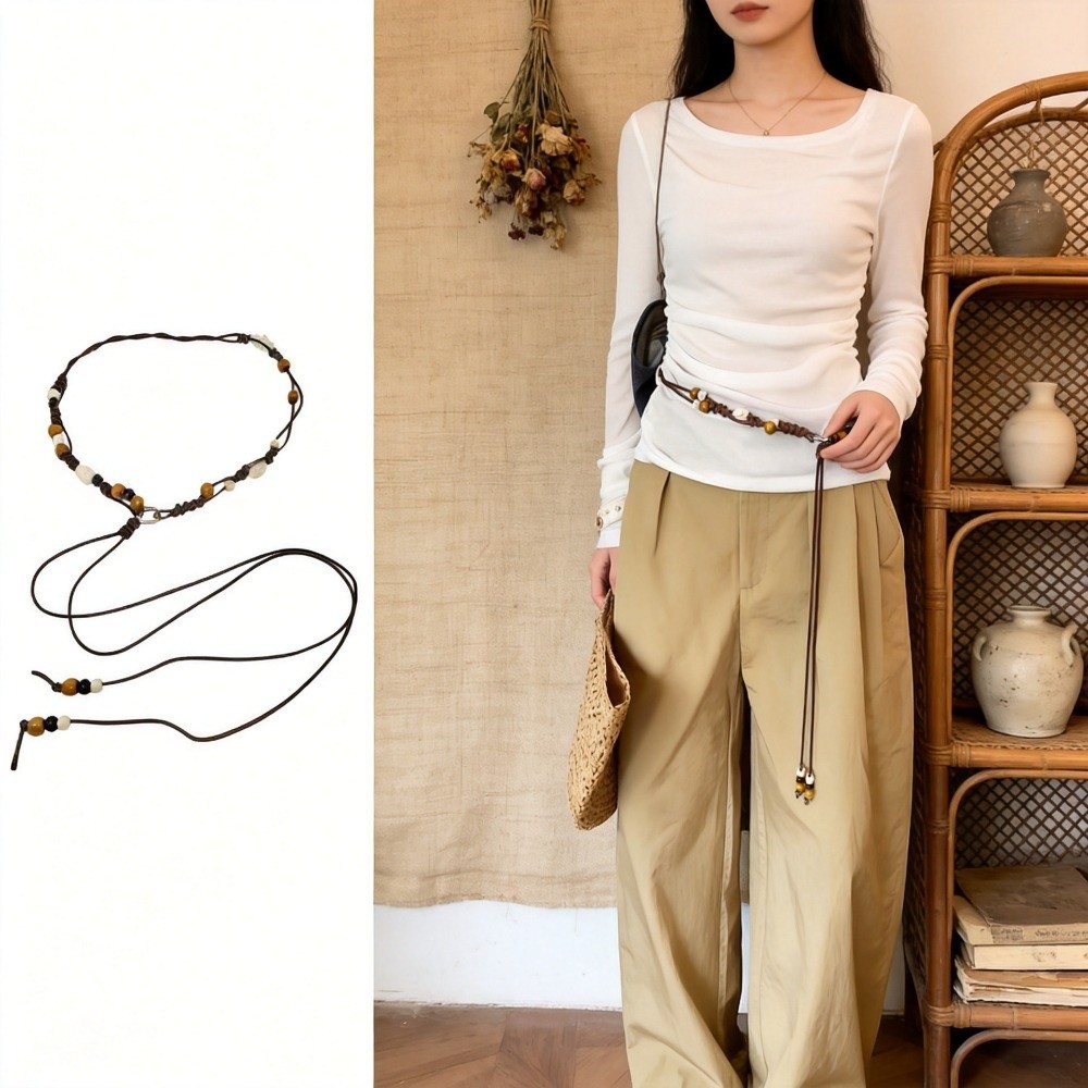 Ethnic Hand-Woven Waist Chain  - Ethnic Dress Fashion Show 评论和价格