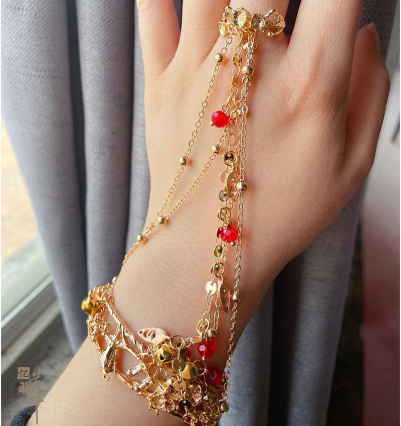 Rhinestone Forehead Jewelry Wo - Ethnic Fashion Accessories 评论和价格