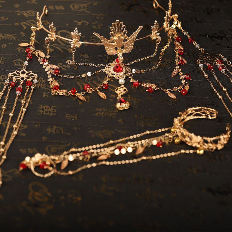 Rhinestone Forehead Jewelry Wo - Ethnic Fashion Accessories 评论和价格