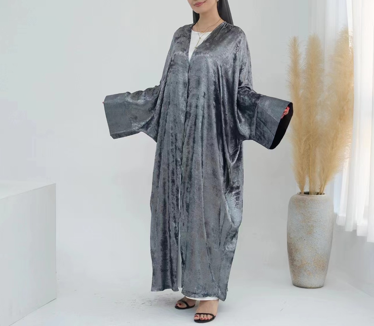 Fashionable Patchwork Open Car - Ethnic Fashion Designers 评论和价格