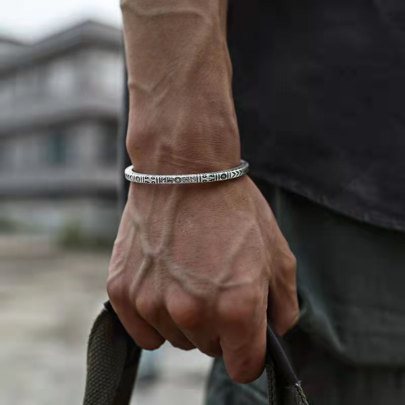 Boho Vintage Ethnic Style Engr - Men'S Ethnic Fashion Trends 评论和价格